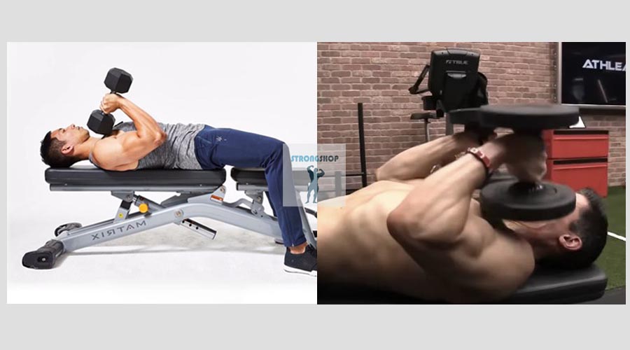 JM жим с гантелями