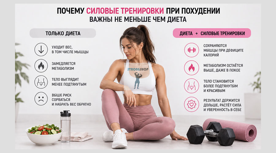 важность силовых тренировок при похудении